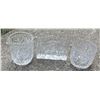 Image 3 : Crystal Glass Barware Including Tumblers, Dessert Bowls, Glasses, and Serving Pieces