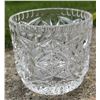 Image 6 : Crystal Glass Barware Including Tumblers, Dessert Bowls, Glasses, and Serving Pieces