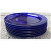 Image 5 : Cobalt Blue Glass Dinnerware, Anchor Hocking Overware Casserole, Jars, Bowls, Plates