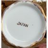 Image 7 : Gold Gilt Japanese Porcelain Tea Set: Teapot, Sugar Bowl, Creamer, Courting Scene