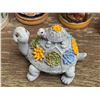 Image 6 : Four Swiss and German Beer Steins and Decorative Turtle Trinket Box
