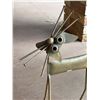 Image 2 : Metal Cat Sculpture With Nail Whiskers and Industrial Component Details