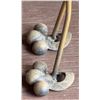 Image 3 : Metal Cat Sculpture With Nail Whiskers and Industrial Component Details