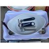 Image 3 : Kitchenware Lot with Dishes, Glassware, Utensils, Trays, and Mortar & Pestle