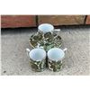 Image 5 : Three Sets of Demitasse Cups and Saucers, Mixed Makers, China, Japan, Maxwell & Williams