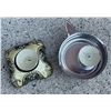 Image 10 : Candle Holders and Candles Lot, Various Glass, Metal, and Ceramic Pieces
