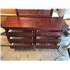 Image 13 : Sweet Dreams Storage - 2 Mirrored Dressers and 2-Drawer Nightstand in Cherry and Walnut Tones