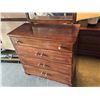 Image 2 : Sweet Dreams Storage - 2 Mirrored Dressers and 2-Drawer Nightstand in Cherry and Walnut Tones
