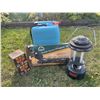 Image 1 : Camping Gear Lot: Escort Propane Stove, Coleman Lantern, Heat Kits, WEDCO Water Can