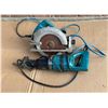 Image 1 : Makita 5007NB 185mm Circular Saw and Makita Reciprocating Saw, Corded