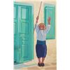 Image 2 : Oil Paintings by J. Zarkadas, Unframed, 30"x60" and 28 1/4"x48", Some Damage