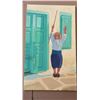 Image 3 : Oil Paintings by J. Zarkadas, Unframed, 30"x60" and 28 1/4"x48", Some Damage