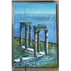 Image 3 : 4 Unframed Oil Paintings, Large Signed Laura Allen, Smaller Signed, Some Damage