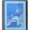 Image 3 : Six Framed Prints with Glass Including Monet, Tiffany, McKnight, Greek Island Scenes