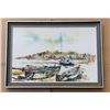 Image 4 : Four Framed Artworks, Three Signed Paintings, One Large Unsigned Possibly a Print