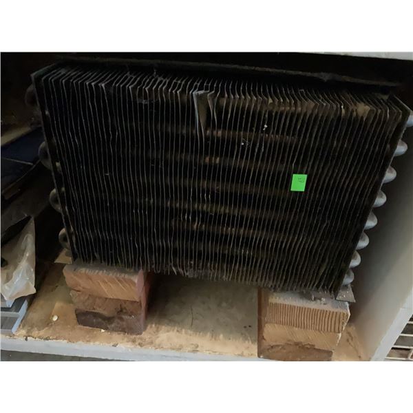 Radiator Core for Scrap Metal, Heavy, Approximate Dimensions 21" x 12" x 8"