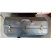 Image 21 : Hand Tools, Heavy Duty Extension Cords, Bench Grinder, Two Metal Boxes, Four-Tier Shelf