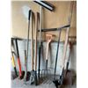 Image 2 : Gardening and Winter Tools with Snow Shovel and Two Post Hole Diggers