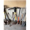 Image 3 : Gardening and Winter Tools with Snow Shovel and Two Post Hole Diggers
