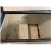 Image 3 : Box Freezer or Refrigerator with Metal Lid, Approx. 30.5 x 30.5 x 33 Inches, Unknown Condition