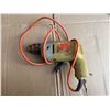 Image 2 : Power Tool Lot: Black & Decker Drill & Jigsaw, Ryobi Belt Sander, Dremel 275-02, Keys