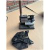 Image 9 : Power Tool Lot: Black & Decker Drill & Jigsaw, Ryobi Belt Sander, Dremel 275-02, Keys