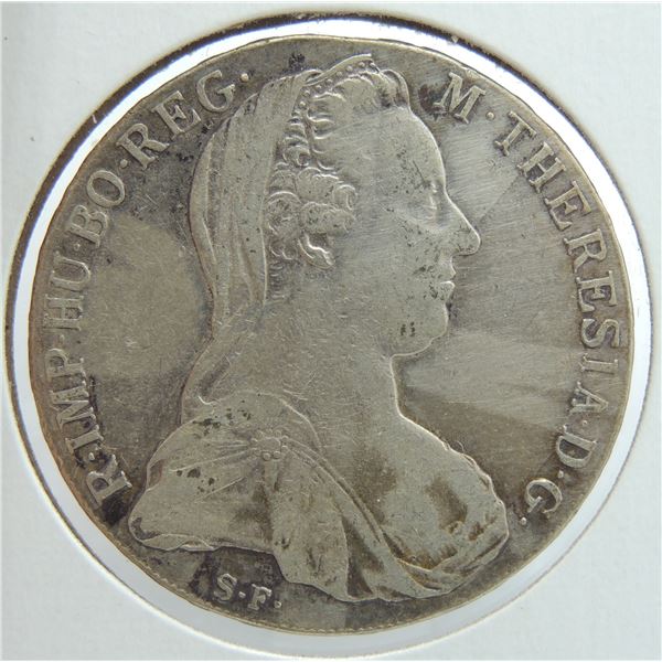 #2 1780 Austrian Thaler Silver Coin
