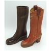 Image 1 : #8  Carrier Shoes CarriBoots Store Display Pair