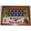 Image 2 : #9  National Shuffleboard Bowling Glass Sign Pair