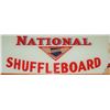 Image 6 : #9  National Shuffleboard Bowling Glass Sign Pair
