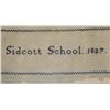 Image 4 : #12 Antique 1827 School Alphabet Sampler Stitching