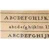 Image 6 : #12 Antique 1827 School Alphabet Sampler Stitching