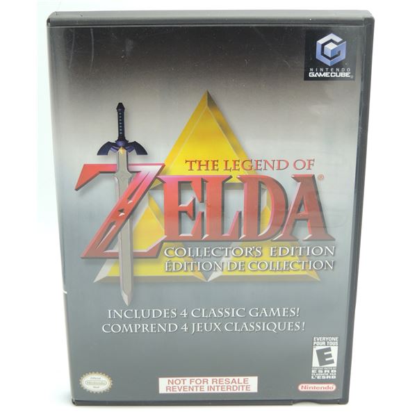16 Gamecube Legend of Zelda Collectors Edition