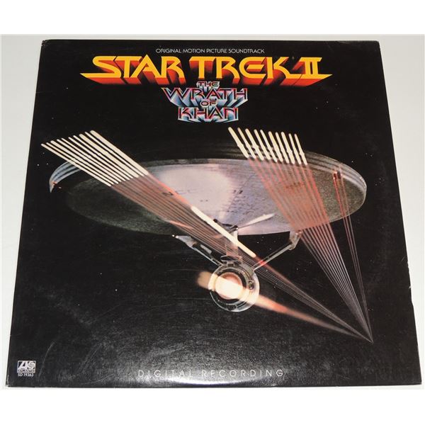 #25 Vinyl Record Star Trek II The Wrath of Khan
