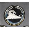 Image 3 : #31 1986 Canada Double Dollar Set Silver Dollar