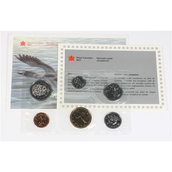 54 1995 Canada Mint Coin Set Proof-Like