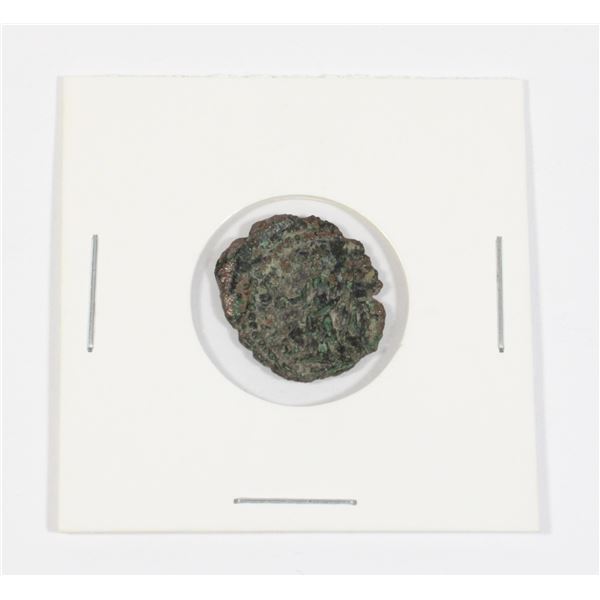 55 Ancient Roman Coin 300-400AD w/ Emperor