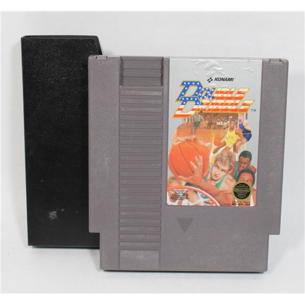94 Nintendo NES Game Double Dribble w/ cover
