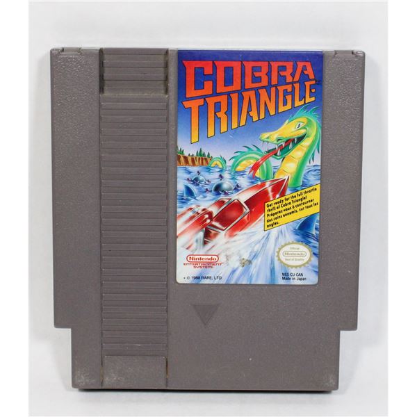95 Nintendo NES Game Cobra Triangle