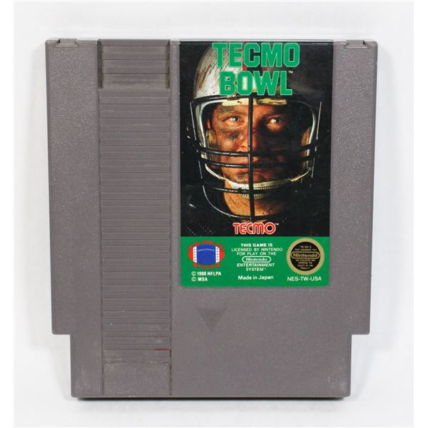 98 Nintendo NES Game Tecmo Bowl