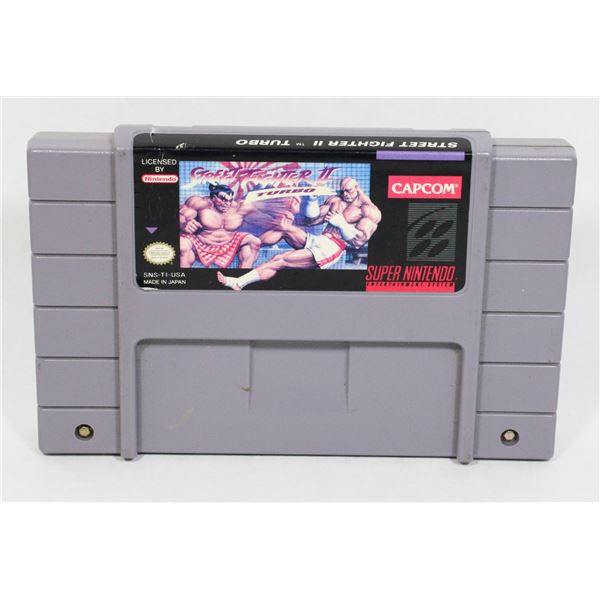 100 Nintendo SNES Game Street Fighter II Turbo