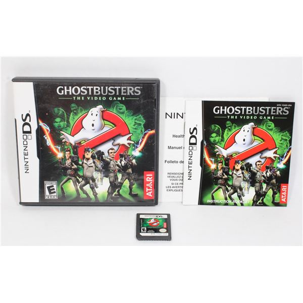 112 Nintendo DS Ghostbusters The Video Game CIB