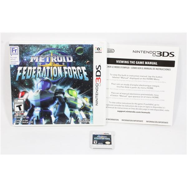 114 Nintendo 3DS Metroid Prime Federation Force