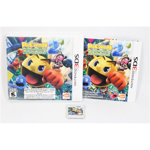 118 3DS Pac-Man and the Ghostly Adventures 2 CIB