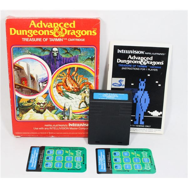 127 Intellivision CIB Advanced Dungeons & Dragons