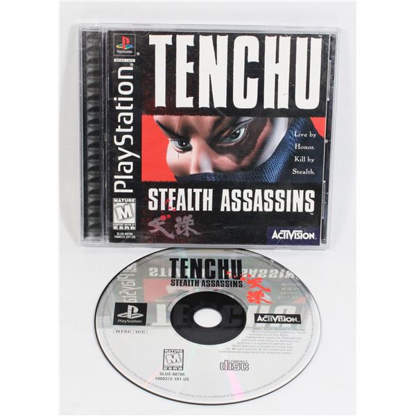 133 Playstation PS1 Tenchu Stealth Assassins CIB