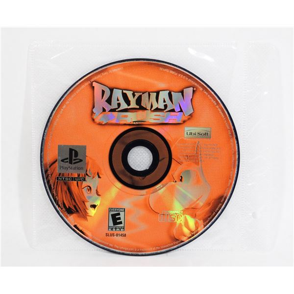 144 Playstation PS1 Rayman Rush Game Disc
