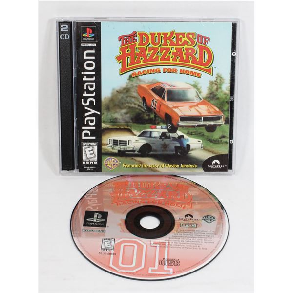 148 PS1 Dukes Hazzard Racing for Home Disc Manual