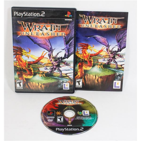 149 PS2 Playstation 2 Wrath Unleashed CIB Game