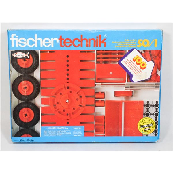 155 Boxed Fischer Technik 50/1 Construction Toy